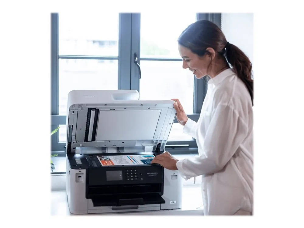 Brother MFC-J5340DW - Multifunktionsprinter - farve - blækprinter - A3 (medie) - op til 25 spm (kopiering) - op til 28 spm (udskriver) - 250 ark - 14.4 Kbps - USB 2.0, LAN, Wi-Fi(n), USB vært