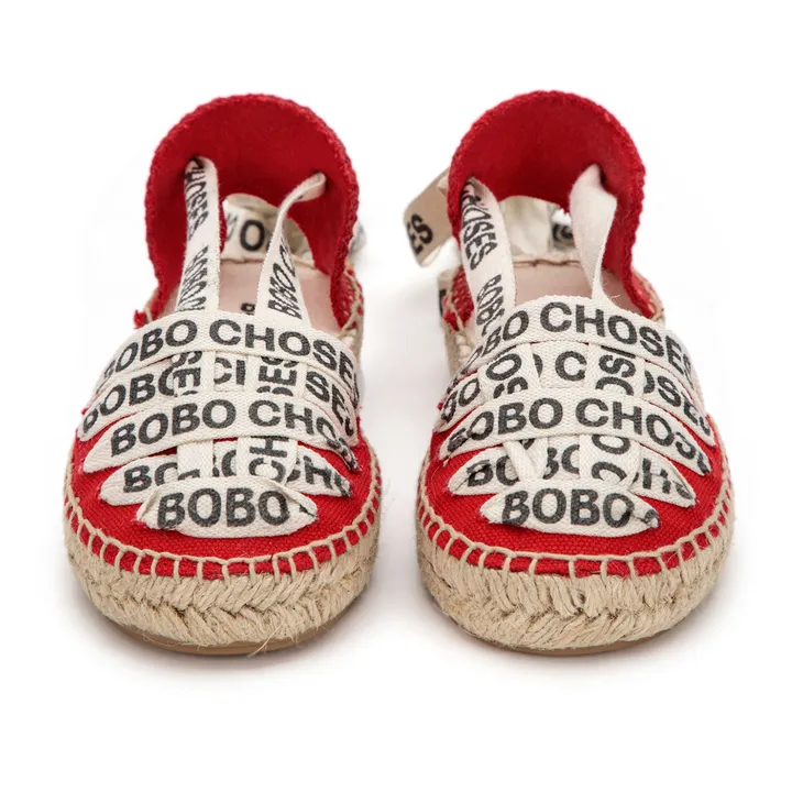 Bobo Choses Espadrilles Coton Bio | Rouge