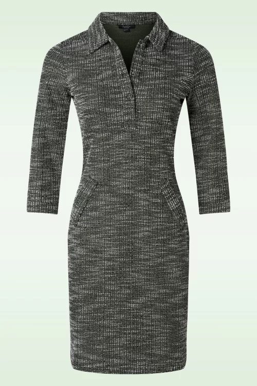 Smashed Lemon Velma jurk in groen