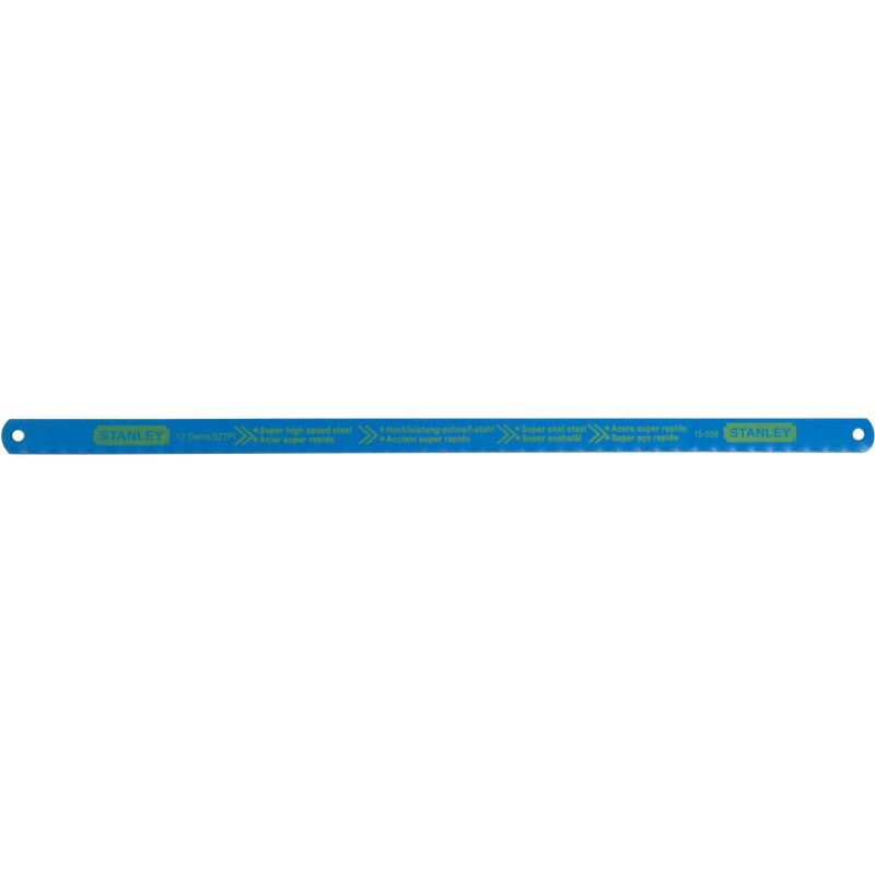 Lames de scie à métaux - boite 100 lames HSS bi-métal laser 12 dents
