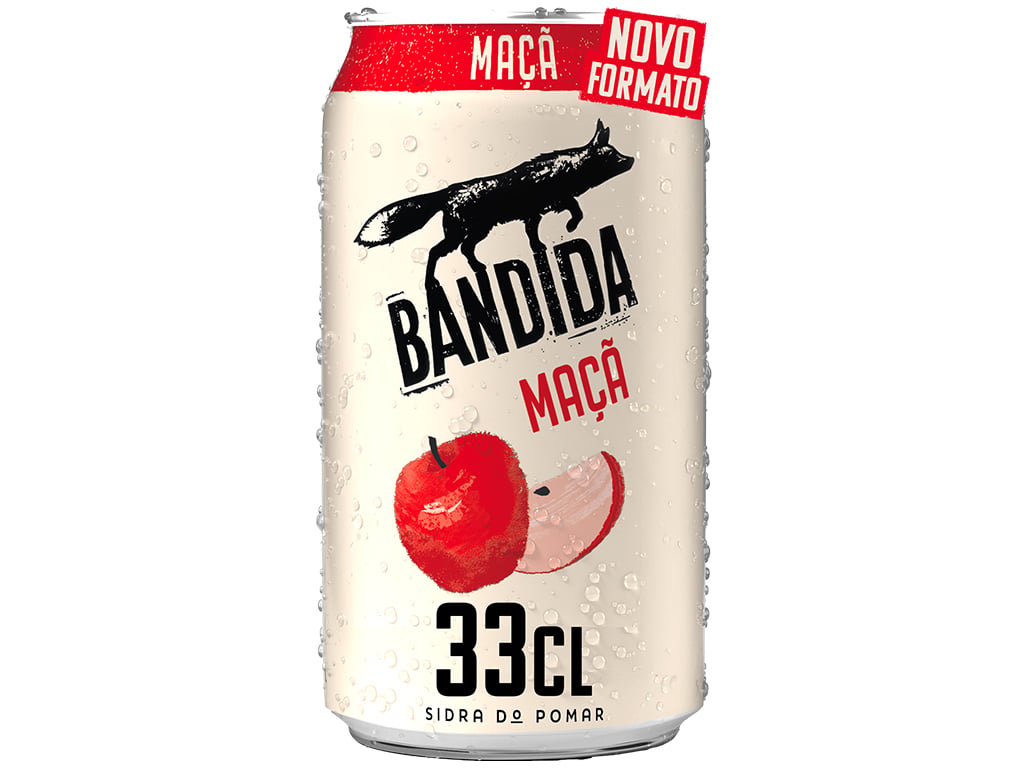 SIDRA BANDIDA DO POMAR MAÇÃ LATA 0.33L