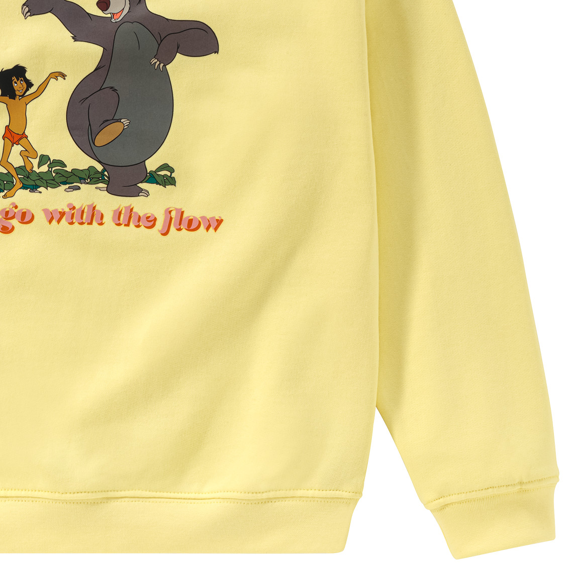 Topolino Disney Classics Sweatshirt mit großem Motiv gelb