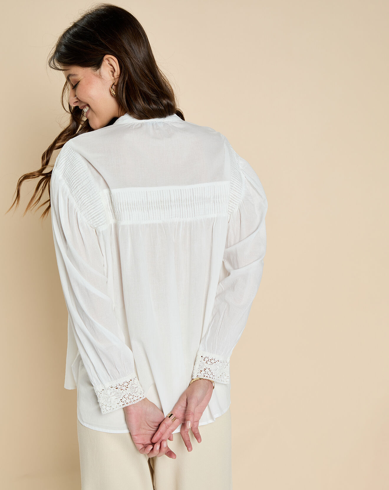 Harris Wilson Blouse Elais blanche