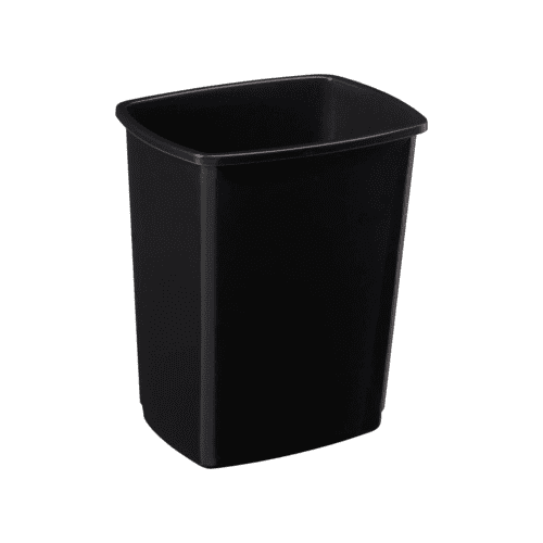 Corps de poubelle 50L Noir Rossignol