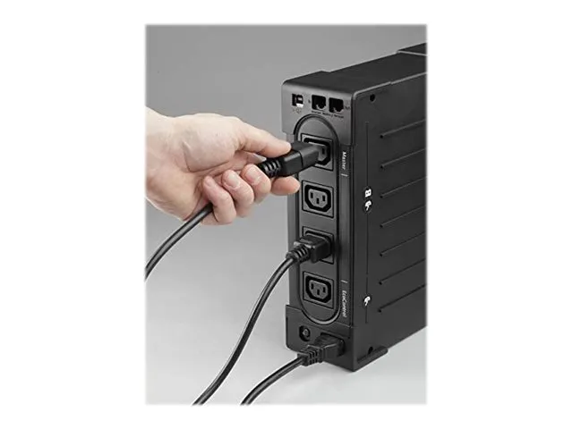 Eaton Ellipse ECO 650 USB IEC - UPS (stativ-monterbar / ekstern) - AC 230 V - 400 Watt - 650 VA - USB - output-stikforbindelser: 4 - 2U - 19