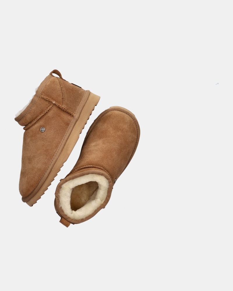 Warmbat Australia Durack Gevoerde boots  - cognac