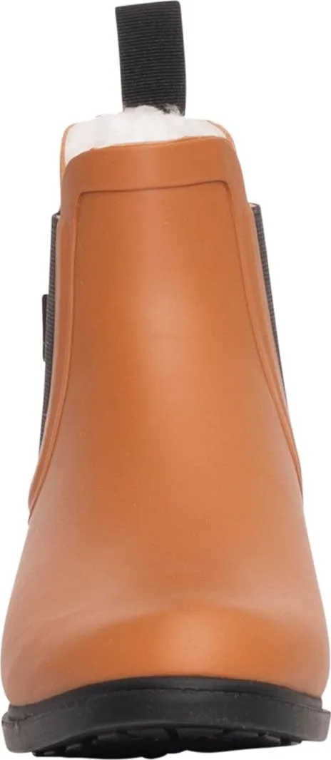 Urberg Womens Malme Rubber Fleece Boots Pumpkin Spice