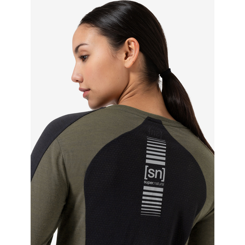 Super.Natural Damen Alarm Running Longsleeve