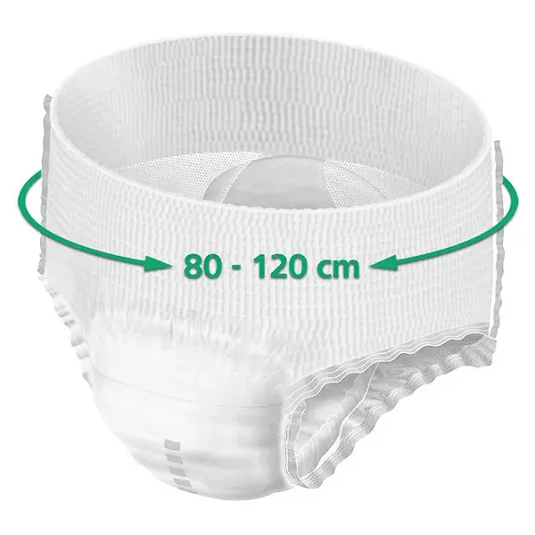 Roupa íntima Hartmann Confidence Mobile com absorção de 6 gotas, tamanho M (14 unidades).