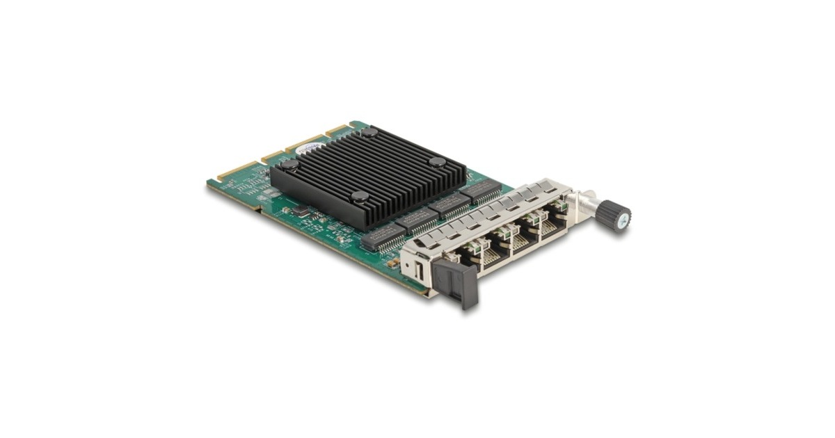 DeLOCKOCP 3.0 Card to 4 x RJ45 Gigabit LAN netwerkadapter