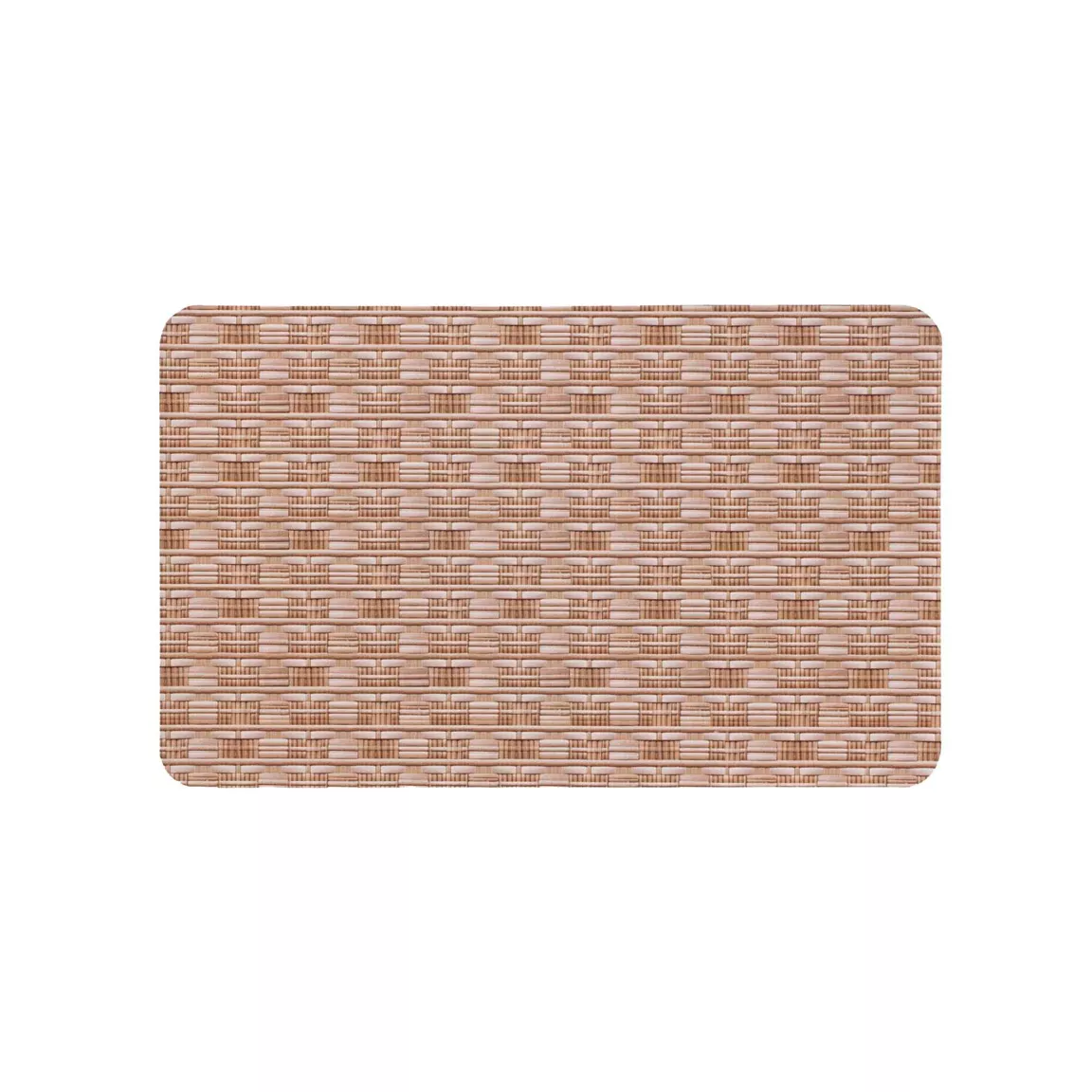 Tapis de bain antidérapant (50 x 80 cm) Vanea Marron