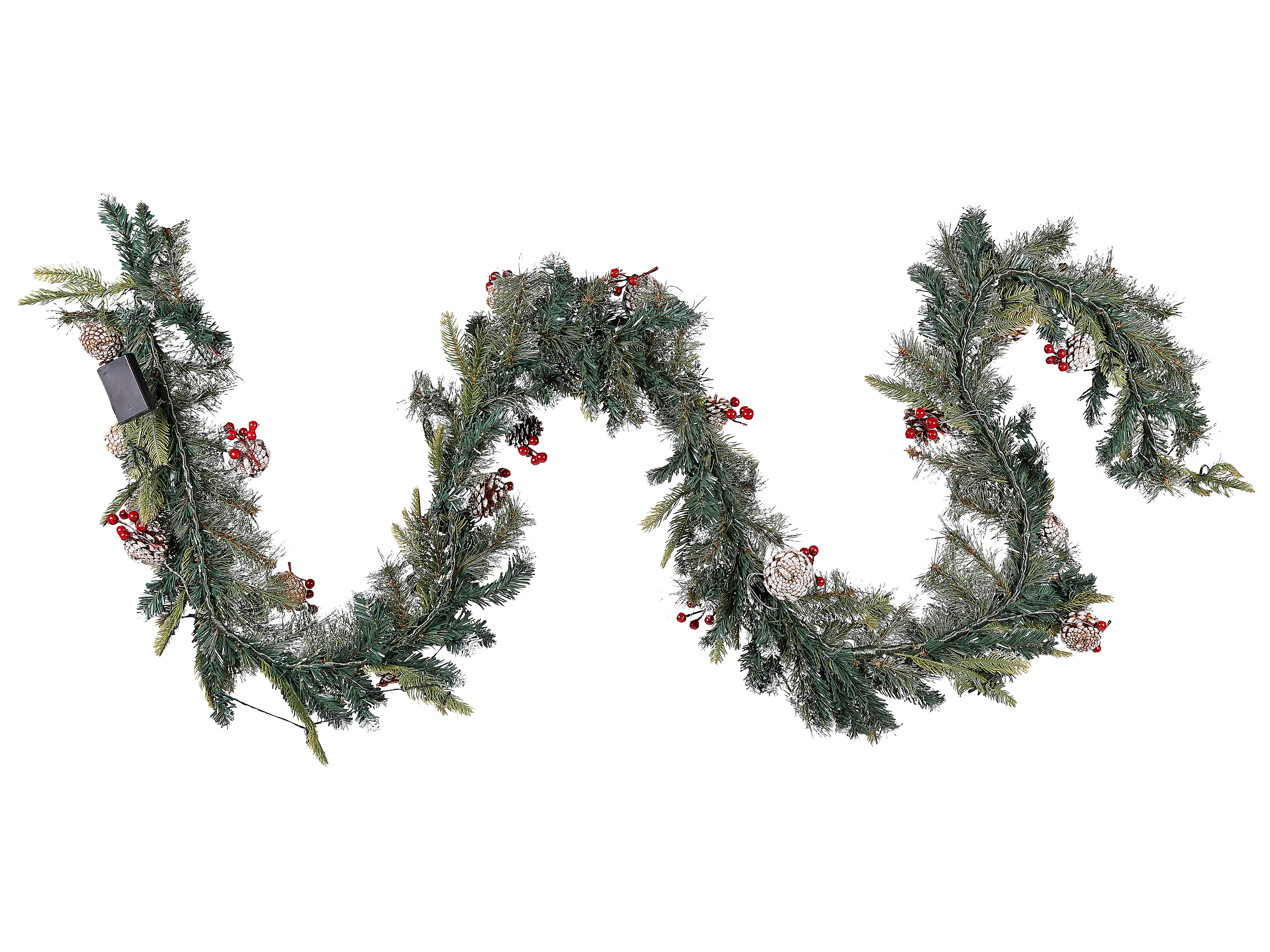 Kerstguirlande LED PAIMIO 180 cm Groen