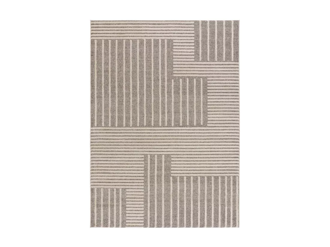 Tapis intérieur - géométrique - beige - 160 x 230 cm - PAULA