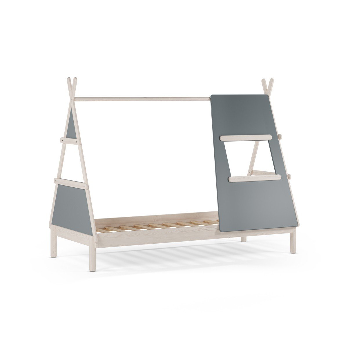Calicosy - DAPHNE-bed - B219,4 cm - Groente