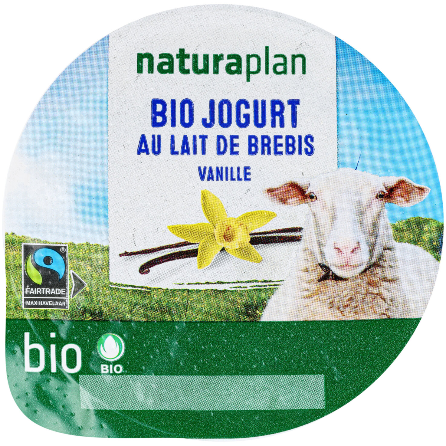 Naturaplan Bio Fairtrade Schafmilch-Joghurt Vanille