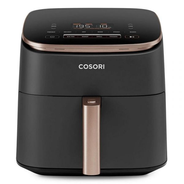 Fritadeira Cosori Turbo Blaze Chef Edition Freidora de Aire 1725W 6L Preta