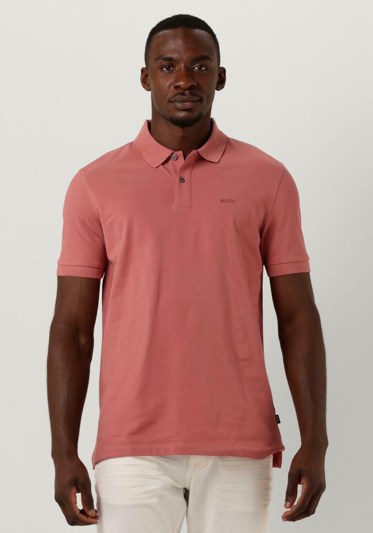 BOSS roze boss polo pallas