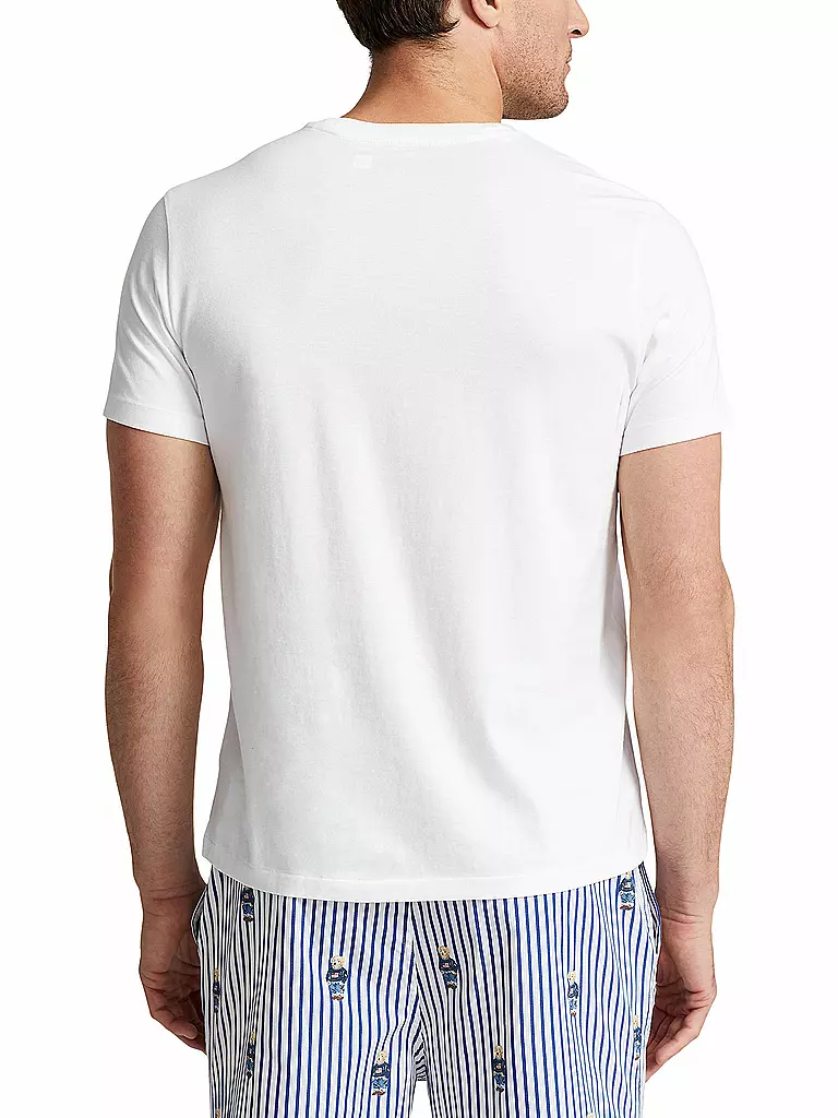 POLO RALPH LAUREN Pyjama T-Shirt  weiss