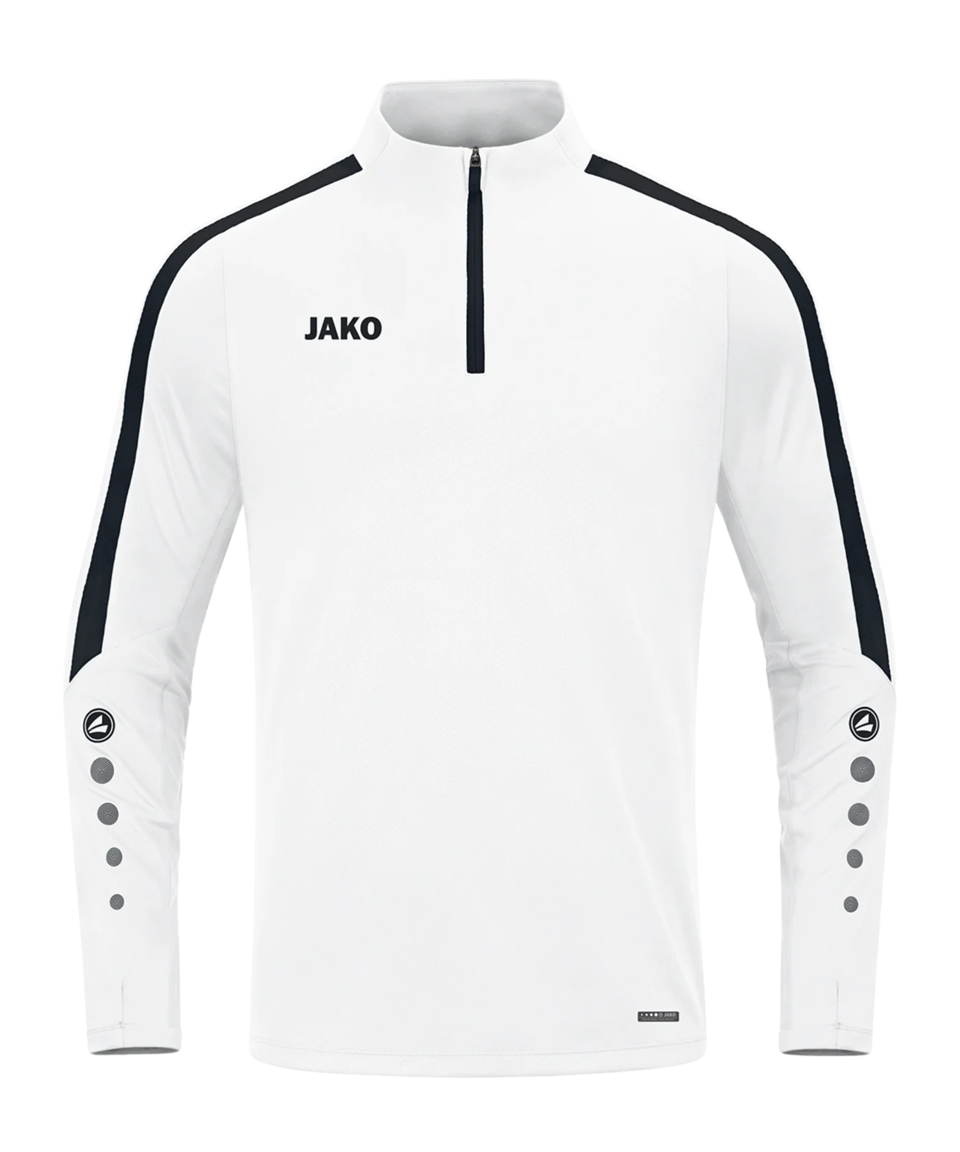 JAKO Power Sweatshirt Kids Weiss Schwarz F000