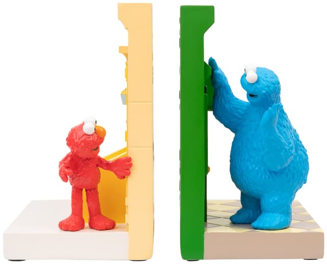 Grupo Erik Sesame Street figursættet (Elmo og Cookie)