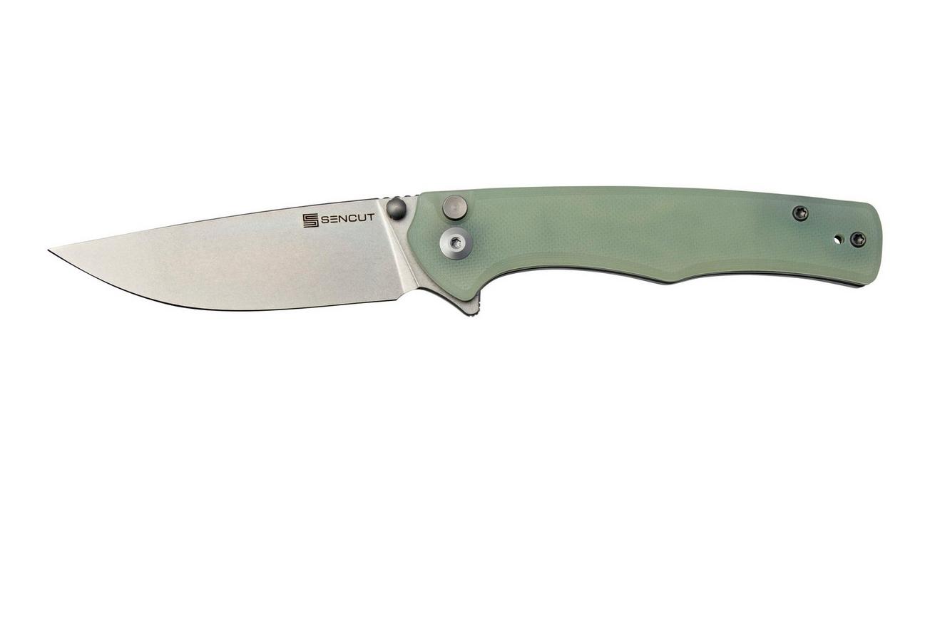 SENCUT Crowley S21012-1 Stonewashed, Natural G10, zakmes