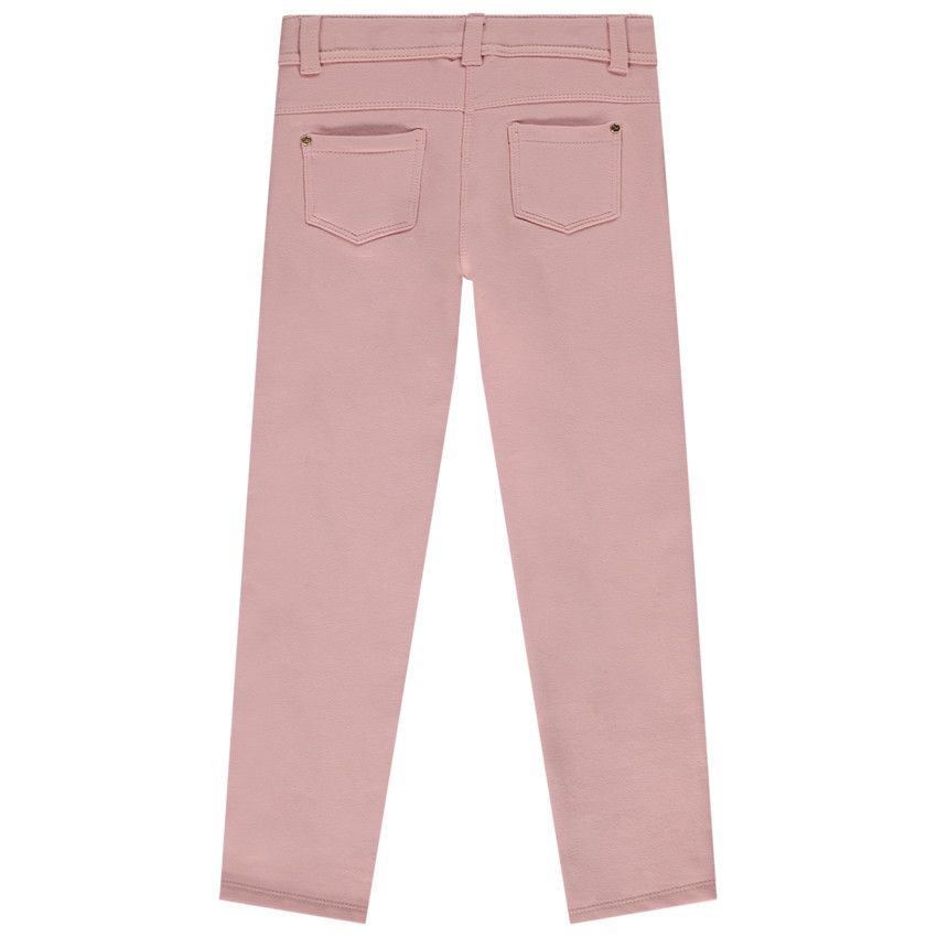 Pantalon skinny en molleton pour fille - Multicolore