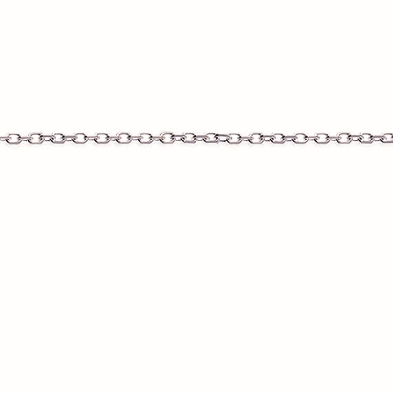 Chaine forçat argent massif 45 cm