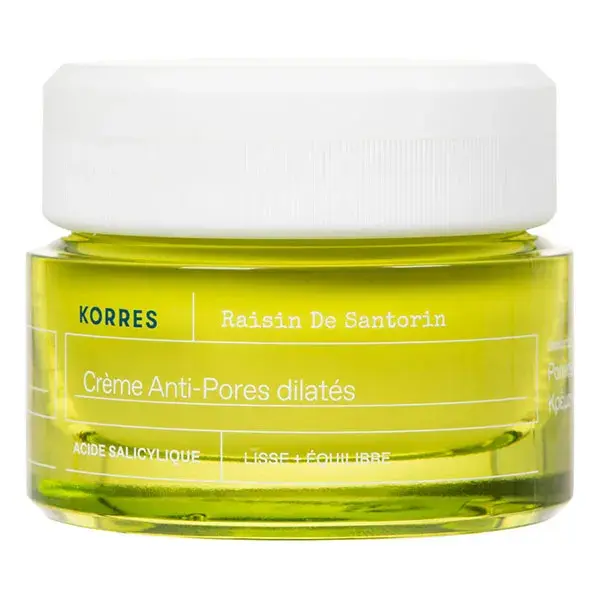 Korres SANTORINI UVA Creme 40ml - Anti-Poros Dilatados
