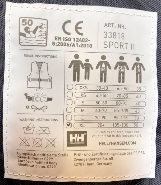 Sport II svømmevest