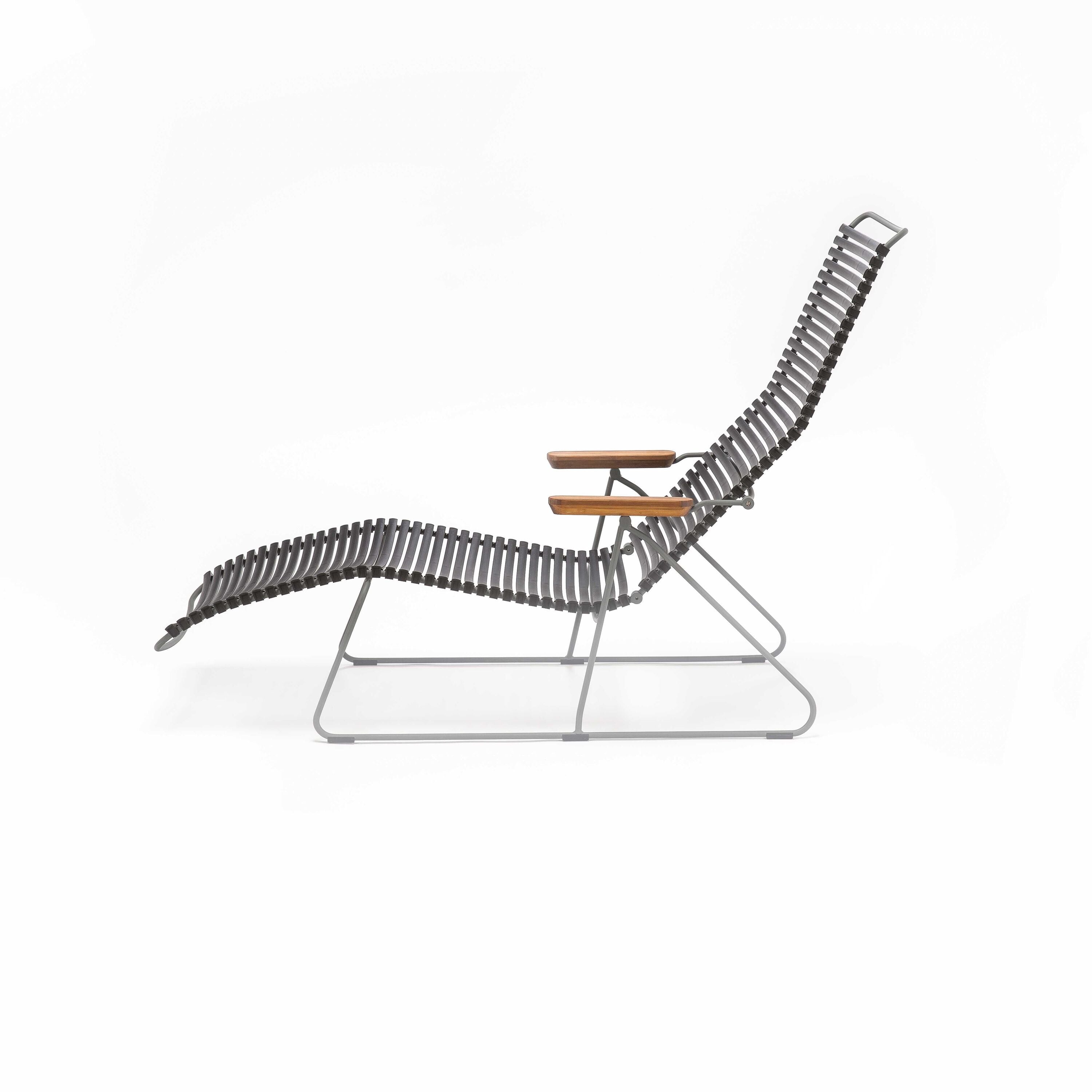 Click Sunlounger ligstoel Paprika