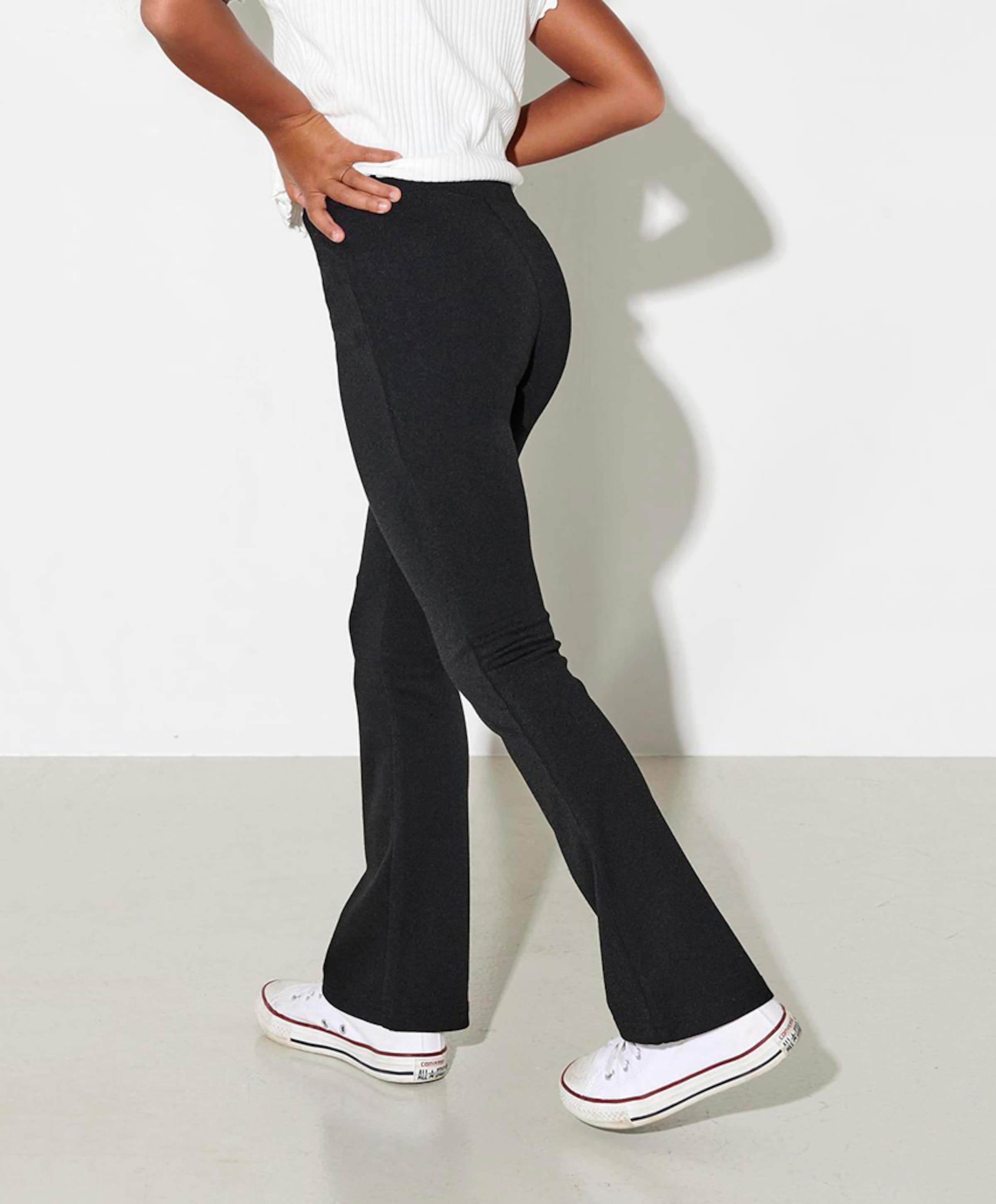 Only KONPAIGE FLARED broek zwart