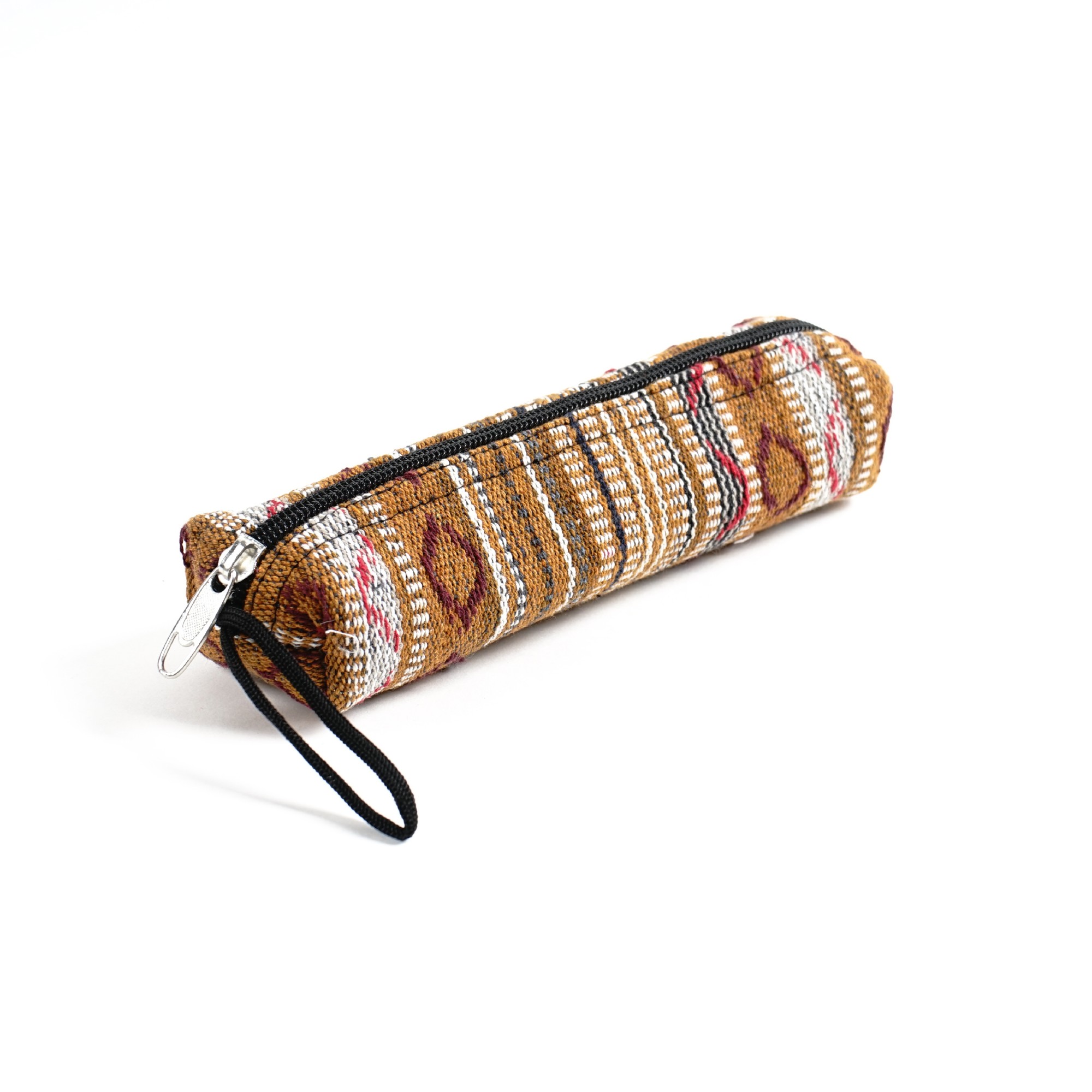 Stifteetui 'Lakota', echte Handarbeit aus Nepal, braun, multicolor, B 22 cm, H 5 cm günstig bestellen