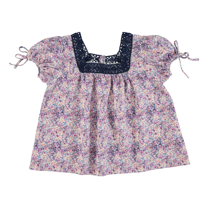 Bebe Organic Blouse Fleurie Julia | Mauve