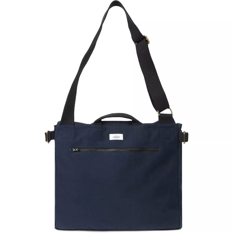 The Organic Company Schultertasche Big Shoulder Rei - dark blue