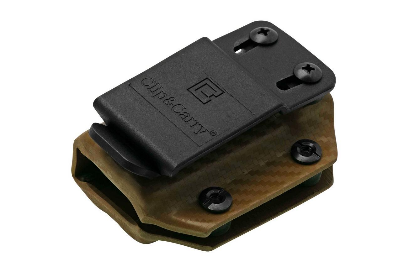 Clip And Carry Kydex Sheath Leatherman Charge Plus, Carbon Fiber Brown LCHARGE-CF-BRN riemholster