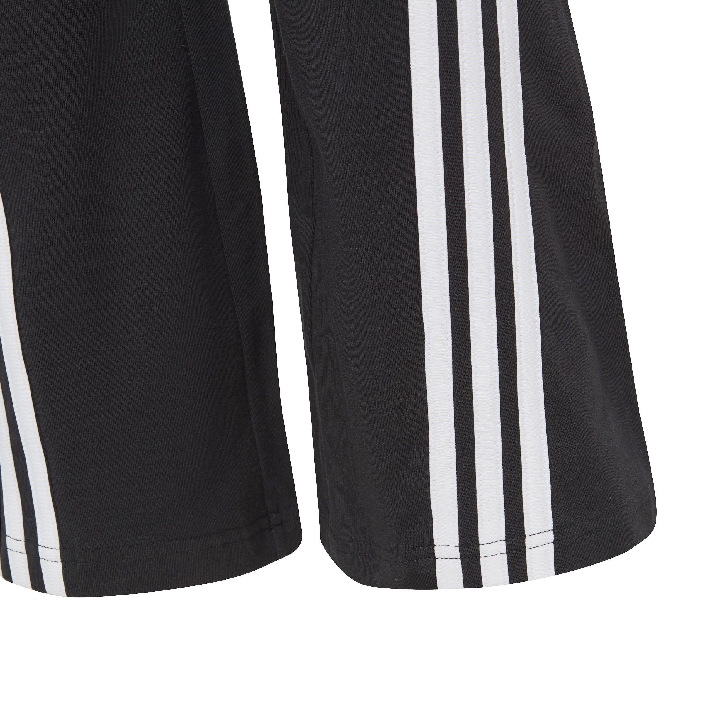 adidas Future Icons 3-Stripes Cotton Flared Leggings Juniors