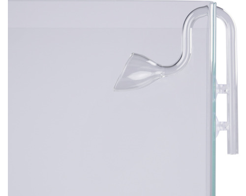 Aquariumaccessoires Glazen inlaat/uitlaat AMAZING AQUA Lily + Skimmer 12/16 mm Transparant