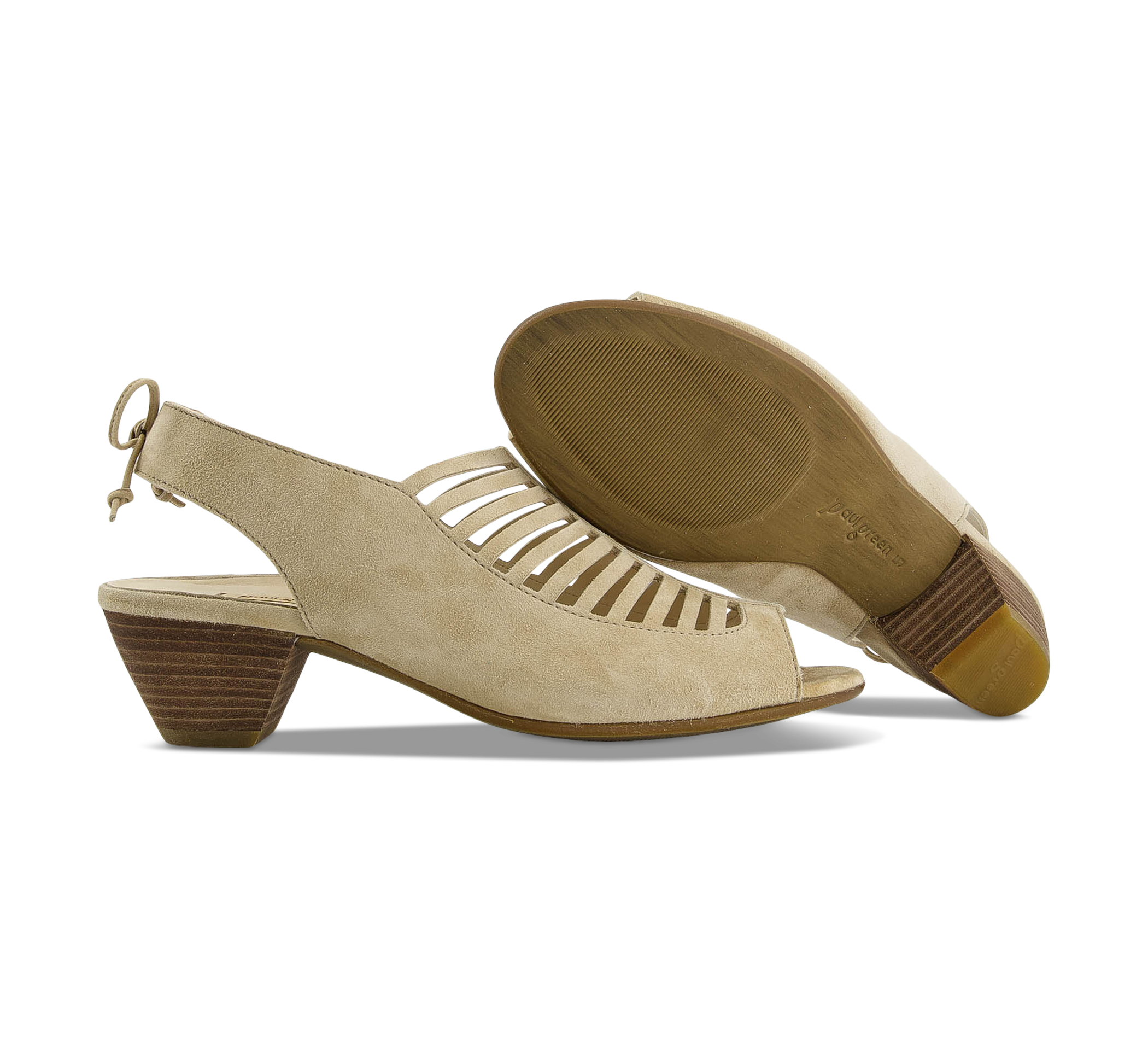 Paul Green Riemchensandalen beige/taupe