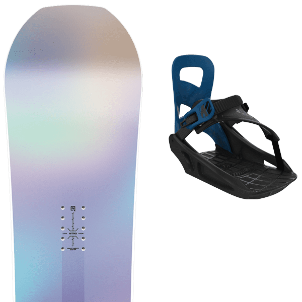 Pack snowboard NITRO SPIRIT YOUTH + Fix