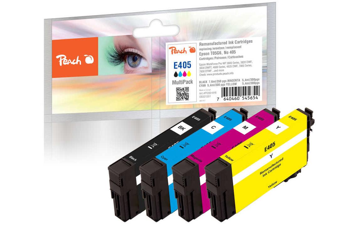 Tintenset Epson Nr. 405 MultiPack C/M/B/YDruckerpatrone, Black, Cyan, Magenta, Yellow