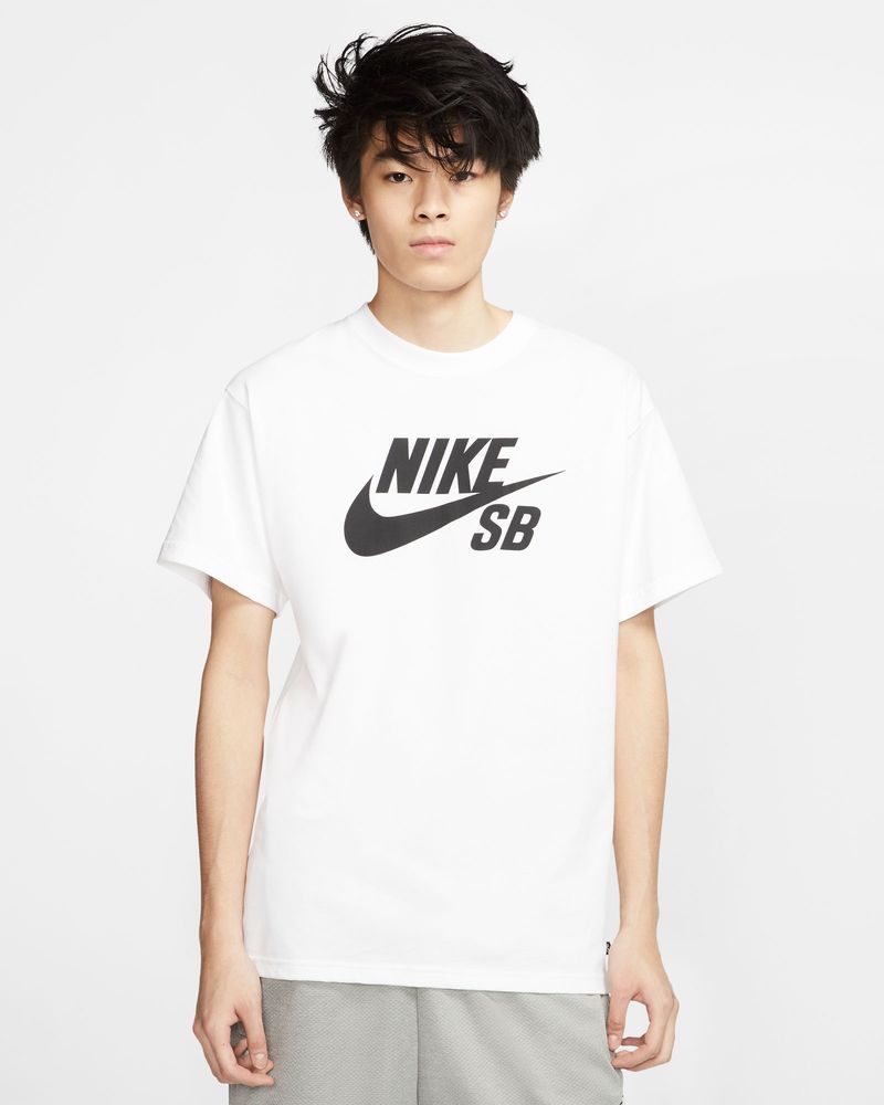T-shirt Nike SB Blanc pour homme