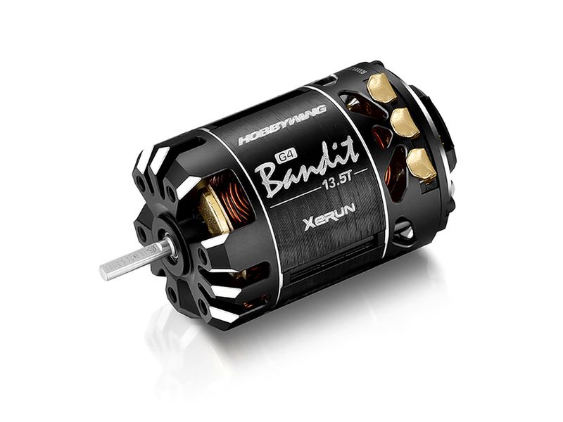 Hobbywing Brushless Sensored Motor Xerun Bandit G4 13.5T 33 Sensored Brushless Motor für 1:10 Onroad Modelle sowie OBL Stock und Outlaw-Rennen
