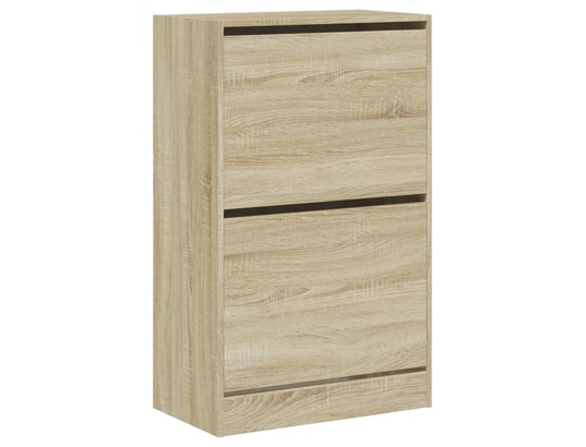 VIDAXL - Armoire à chaussures chêne sonoma 60x34x96,5 cm bois ingénie...