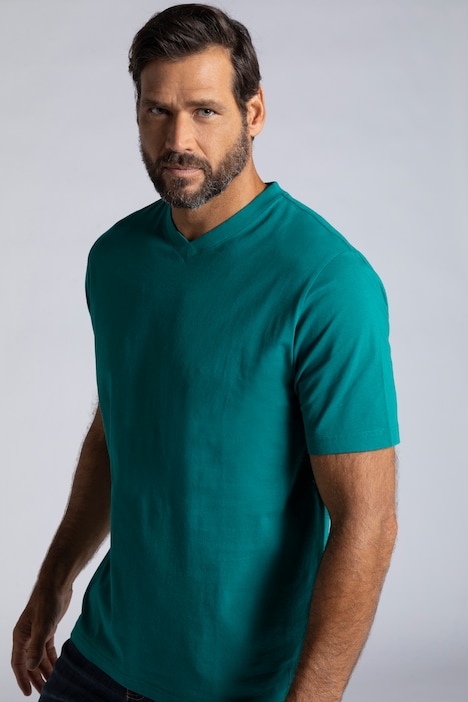 JP 1880 T-Shirt, Basic, V-Ausschnitt, bis 8XL