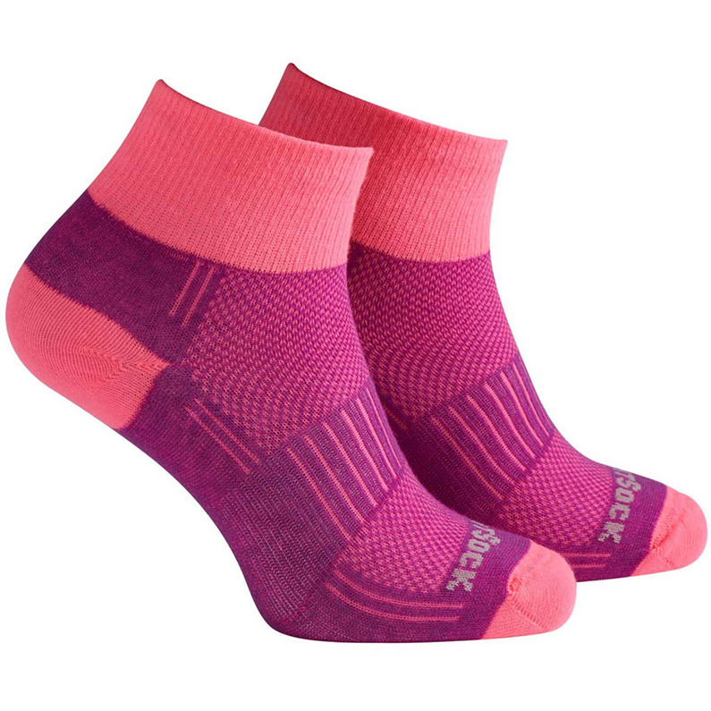 Wrightsock Coolmesh II Quarter Socken