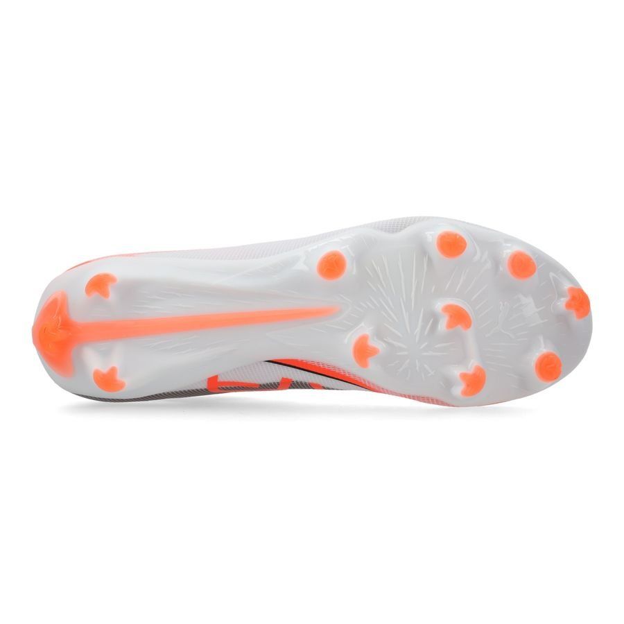 PUMA Ultra 5 Match   FG/AG Unlimited - Blanc/Noir/Glowing Red Femme