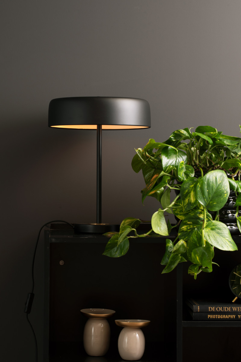 Table Lamp Gold Disc