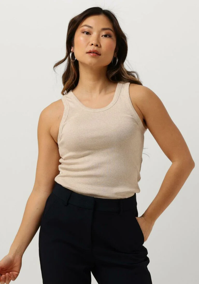 KNIT-TED zand knit-ted top ella