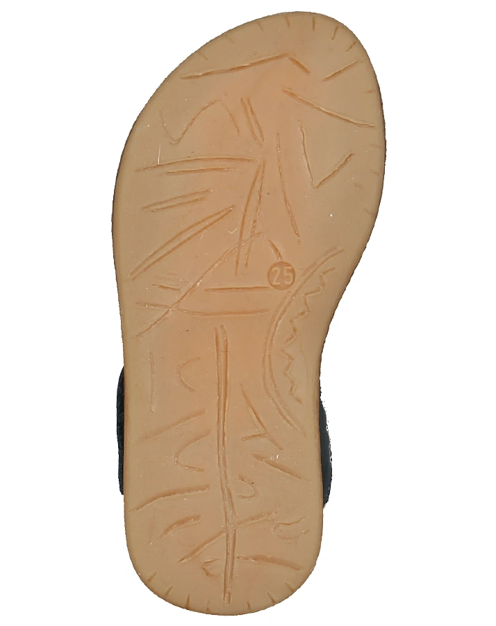 Leder-Sandalen VALA in blau