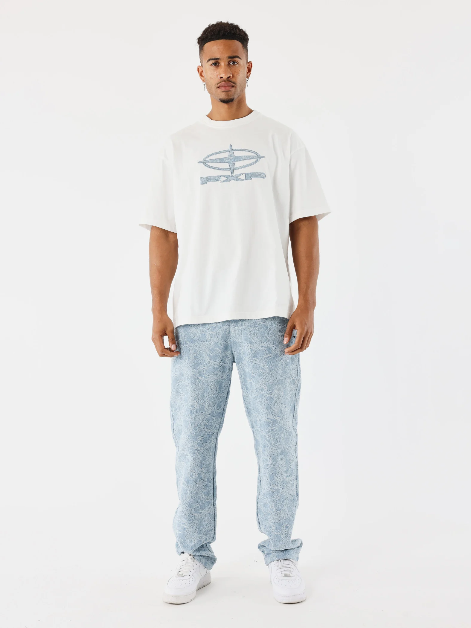 Project x Paris Vintage Jeans Heren Lichtblauw